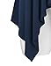 MBJ WSK1071 Womens Lightweight Sleeveless Draped Open Cardigan XXXL NAVY
