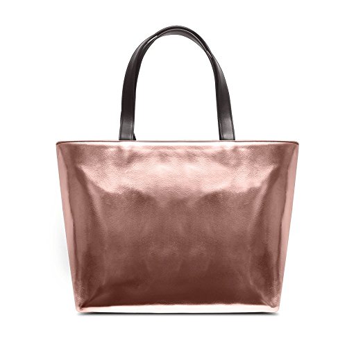 dailyobjects rose gold metallic fatty tote bag