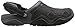 crocs Men's Swiftwater Leather Clog, Graphite/Black, 9 M US