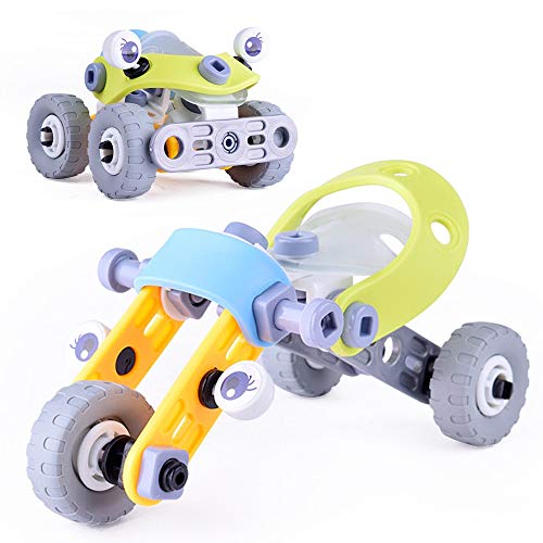 Disassembly Assembly Nut Car Classic with Assemble Screw Driver Early Puzzle Educational 2 in 1 for Children