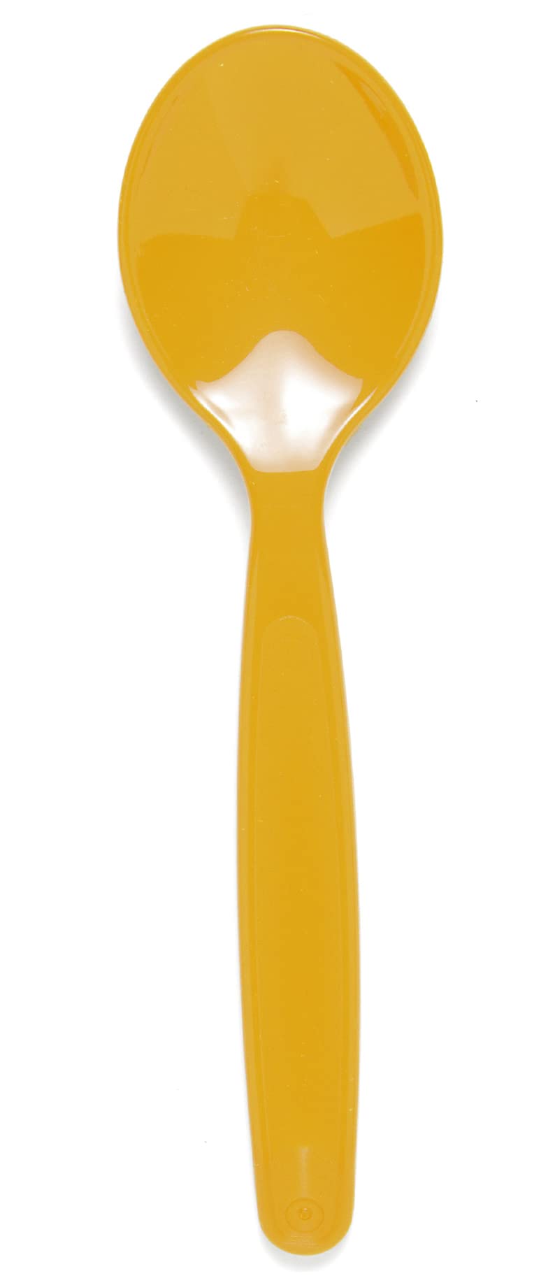 Harfield 17cm Polycarbonate Plastic Spoon Yellow (Pack of 10)