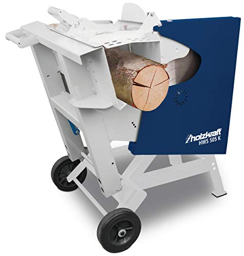 Holzkraft Wippkreissäge HWS 505 K 230V (mit Fahrwerk, Stahlgestell, geschlossener Sägebereich), 5965505 – Bild 3
