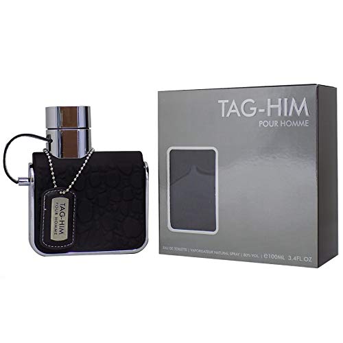 Armaf Tag Him 3.4 Eau De Toilette Spray for Men (Best Fresh Perfume For Him)