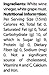 Giusto Sapore Aged Golden White Balsamic Vinegar of Modena - Imported from Italy - 8.5oz