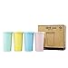 Healthy Sweets PLA Material Kids Drinking Cups Milk Cups Dust-Proof Lid BPA-Free ，Set of 4 Cups ，4 Colors