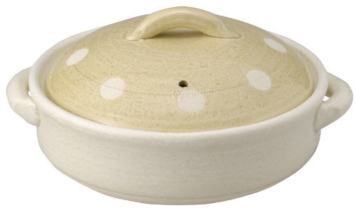 Click Here to See More Images Banko Craft dot bean pot beige