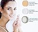 Facial Brush, Waterproof Facial Cleansing Brush Body and Face Scrubber Skin Microdermabrasion Exfoliator and Massager Bi-directional Rotation with 3 Brush Heads