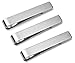 3 Pc Set Tie Bar Clip Wedding Party Collection 1.9
