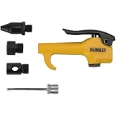 Five 5-pieces Blow Gun Kit (with Venturi Tip, Rubber Tip, Adaptor, and Needle Inflation Tip)