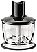 DeLonghi America MQ30BK Braun Multiquick Hand Blender with 2 Cup Chopper Attachment, Black