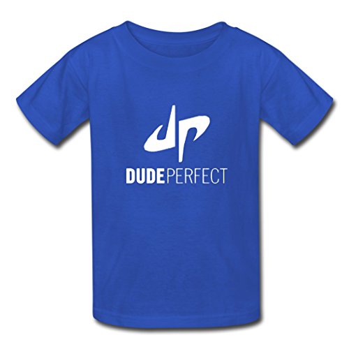 Mr.Potato 2016 Incomparable Dude Perfect Blue kid Tee Shirt Large