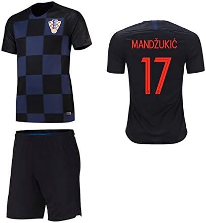 mqtwer Croatia Jersey 2018 European 16-17 Team Player Edition