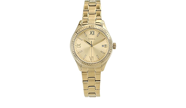 Gold-Tone Stainless Steel Watch 