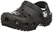 Crocs Unisex-Child Classic Clogs, Black, 13 Little Kid