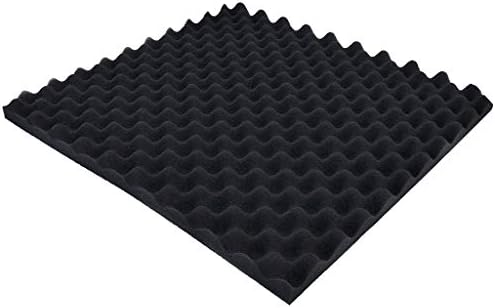 FIged Soundproof Sponge,Indoor Wall Sticker Fireproof Flame Retardant Pyramidal Acoustic Foam Panels Soundproofing Wallpaper for Living Room Bedroom Studio KTV