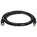 Cmple - Headphone Extension Cable 6 ft 3.5mm AUX Extension Cord Male to Female Stereo Audio Adapter Cable, 1/8 TRS Aux Extender Cable - Black