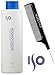 ISO Bouncy Creme CURL TEXTURIZER Curling Cream (with Sleek Steel Pin Tail Comb) (33.8 oz / 1000 ml - Large LITER)