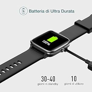 UMIDIGI Smartwatch Orologio Fitness Donna Uomo Smart Fitness Tracker, Cardiofrequenzimetro da Polso Contapassi… - immagine 6