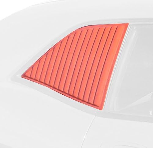 Willpak Industries 10564 Small ABS Side Window Louver for Chrysler/Dodge