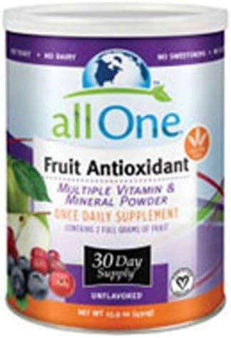 All One Nutritech Fruit Antioxidant Multiple Vitamin and Mineral Powder -- 15.9 oz