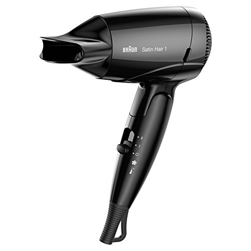 Braun HD130 Satin Hair 1 Style and Go 1200-Watt Dryer