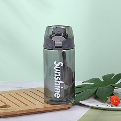 Amazon Kaiswk ストロー ボトル 水筒 Bpaフリー ポータブル ウォーターボトル スポーツボトル 子供大人兼用 直飲み 水筒ストロー 高い密封性 漏れ防止 430ml Grey Kaiswk 水筒 マグボトル