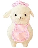 White Arpakasso Alpacasso Alpaca Plush Toy Cafe Waiters and Maids 45cm by Generic by Generic