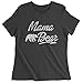 Expression Tees Mama Bear Vintage Distressed Womens T-Shirt