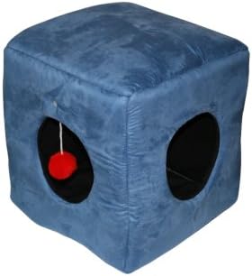 Casual Pet Products Kitty Cube, Light Blue