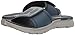 Skechers Performance Men's On The Go 400 Sideline Slide Flip Flop,Navy/Gray,11 M US