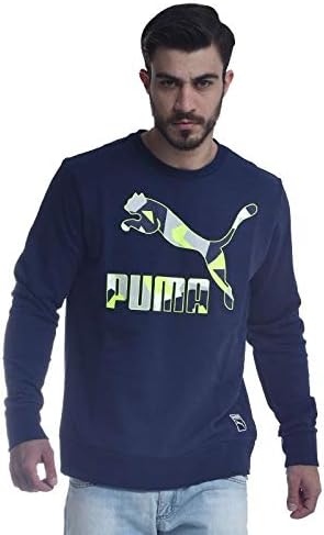 moletom puma retro crew