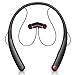 Bluetooth Headphones, BestOnly Wireless Neckband Headset Sweatproof Stereo Sound Earbuds with Mic-Black