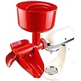Cirillo Houseware Fruit Strainer Accessory For KitchenAid Mixers- Strains High Volumes Of Tomatoes and Apples, Oversized Loading Bowl, Dishwasher Safe, Replaces FVSFGA