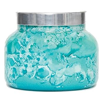 Capri Blue Signature Volcano Candle in Watercolor Glass Jar, 19 Ounce