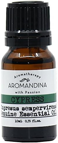 Cypress Essential Oil - Cupresus sempervirens 0.35 fl oz - 10 mL (Wild crafted, Leaves, France)