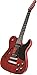 Fender Jim Adkins JA-90 Thinline Telecaster Electric Guitar, with 2-Year Warranty, Crimson Red Transparent, Laurel Fingerboard