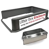 iPrimio XL Cat Litter Box Enclosure - Stainless