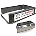 iPrimio XL Cat Litter Box Enclosure - Stainless Steel Large for Boxes Big Cats - Never Absorbs Odor - XL Cat Litter Box Enclosure with Teflon Coating - Litter Box Enclosure Only - Easy to Clean