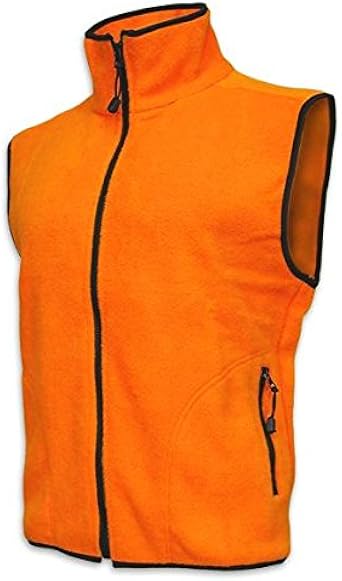 orange cycling vest