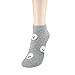 DEARMY Funny Design Dog Socks for Women | Dog Lovers | Gifts for Women (5-9, Beige,Pink, Sky, Gray)