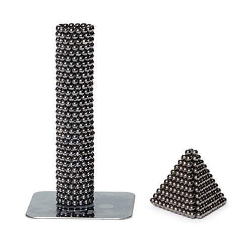 Speks - Black Color Set of 512 (2.5mm) Mashable, Smashable, Rollable, Buildable Magnets - Office Toy & Stress Relief for Adults - Thumbnail 3