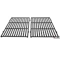 QuliMetal 7638 Cast Iron Cooking Grates for Weber Spirit 300 Series Gas Grills (17.5 x 11.9 x 0.5)