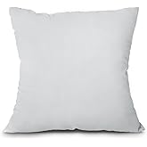 EDOW Throw Pillow Insert, Lightweight Soft Polyester Down Alternative Decorative Pillow, Sham Stuffer, Machine Washable. (Grey, 16x16)