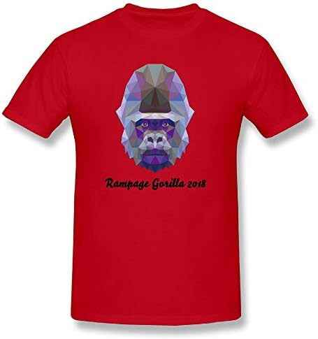 Rampage Gorilla 2018 Crew Neck Short Tops, Men's T Shirt