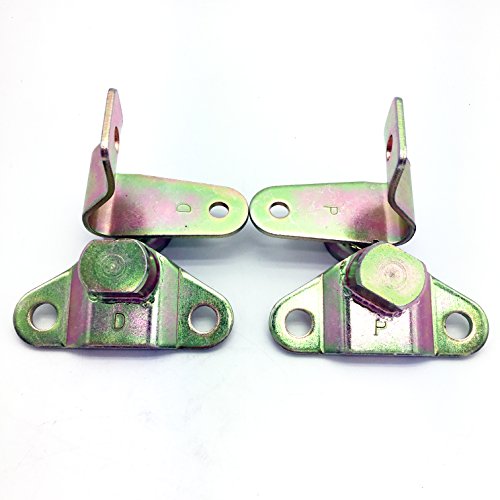 JSD 38642 Tailgate Hinge Insert Kits fits 1999-2006 Chevy Silverado GMC Sierra Hummer H1 H2