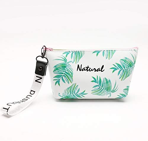 Tree Leaves Women's Make Up Bag Toiletry Cosmetics Wallet Pencil Pen Holder Organiser Pouch Case Small Clutch Wristlet