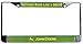 Chroma 6418 John Deere Auto Tag Frame - Domed Metal/Chrome