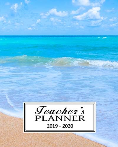 Teacher's Planner 2019 - 2020: Organizing Made Easy + Lesson Planning and Record-Keeping | Track All Class Details With This Practical Record Book For ... Scheduler - Beautiful Beach - Matte Finish Paperback – March 8, 2019