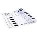 Born Pretty Silicone Nail Art Stamping Mat Workspace Stamp Plate Washable Pad Table Transfer Tools Use with Nail Lacquer Polish