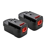 2 Pack ExpertPower 18v 1500mAh NiCd Battery for Black & Decker 244760-00 A18 HPB18 HPB18-OPE Firestorm A18 FS180BX FS18BX FS18FL FSB18